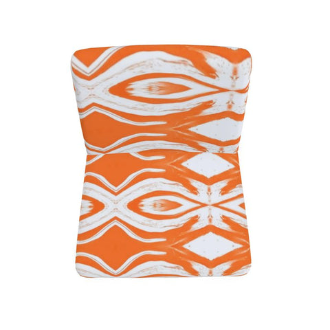 BM2-Casa 'Orange Swirl' Occasional Chair