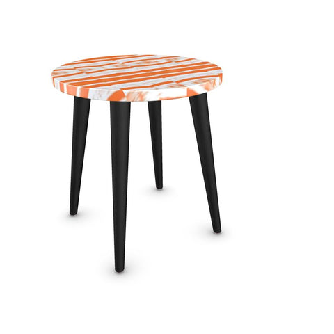 BM2-Casa 'Orange Swirl' Side Table