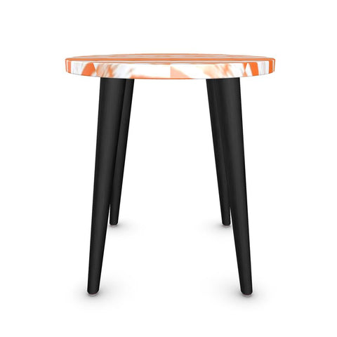 BM2-Casa 'Orange Swirl' Side Table