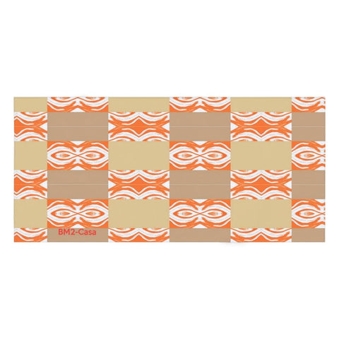 BM2-Casa 'Orange Swirl' ON the Beach Tablecloth