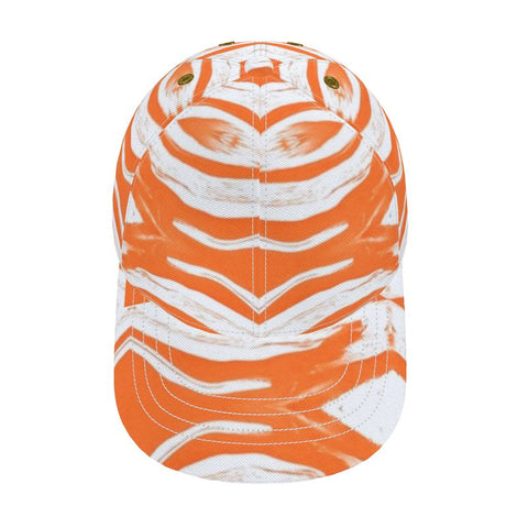 'Orange Swirl' Baseball Cap