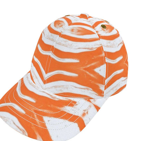 'Orange Swirl' Baseball Cap