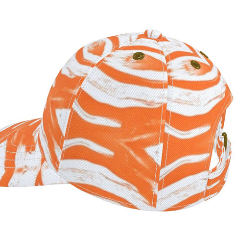 'Orange Swirl' Baseball Cap