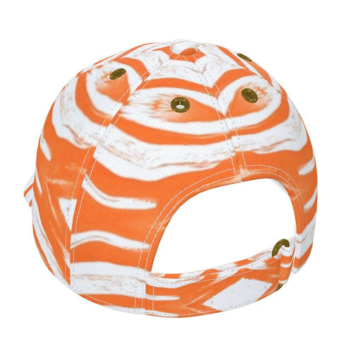 'Orange Swirl' Baseball Cap