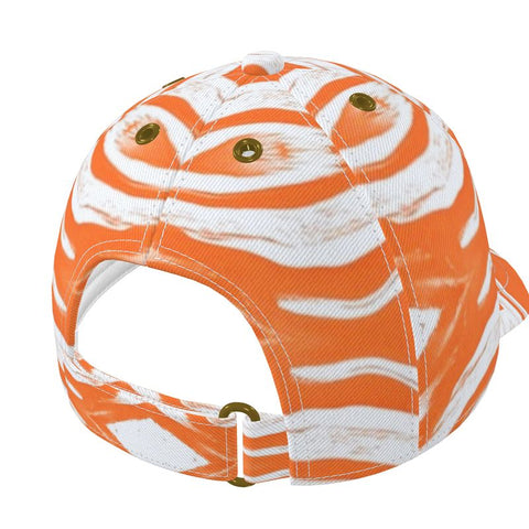 'Orange Swirl' Baseball Cap