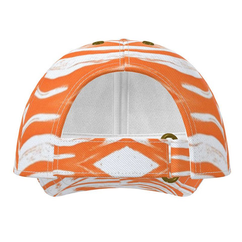 'Orange Swirl' Baseball Cap