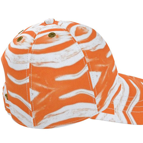 'Orange Swirl' Baseball Cap