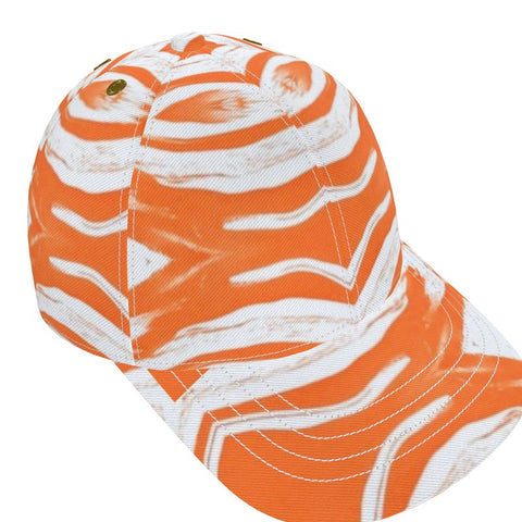 'Orange Swirl' Baseball Cap