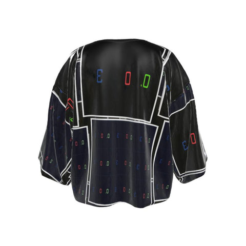 'Blackout' Kimono Jacket