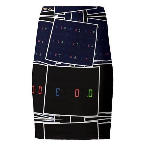 'Blackout' Pencil Skirt