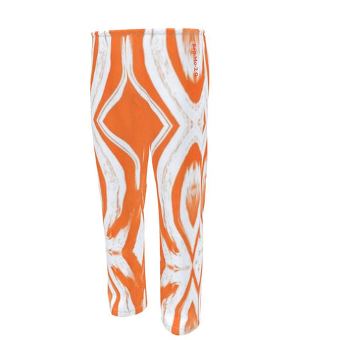 'Orange Swirl’ Unisex Wide Leg Lounge Pants