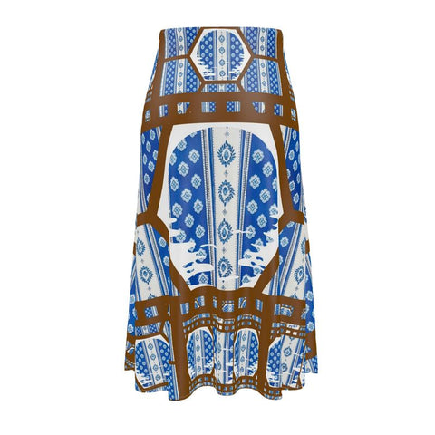 'Le Muse du Regence' Midi Skirt