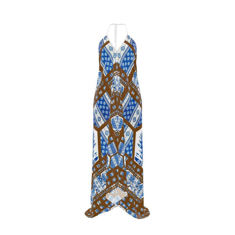 'Regent Ben' Halterneck Backless Dress