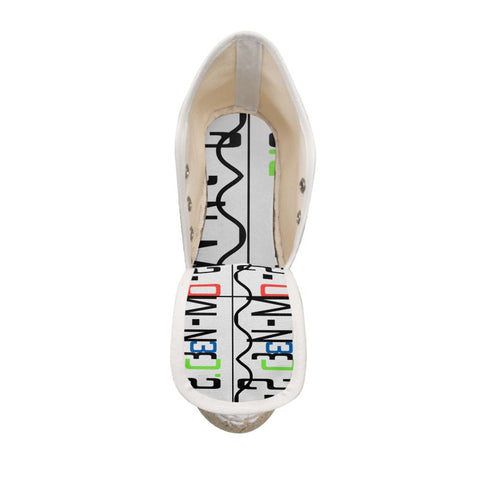 'Logo' Arte' Ladies Wedge Espadrilles