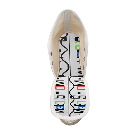 'Logo' Arte' Ladies Wedge Espadrilles