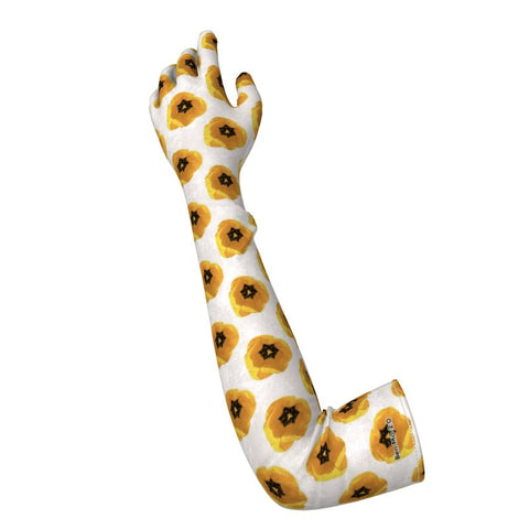 ‘Dua Tulipa' Amarillo Long Gloves