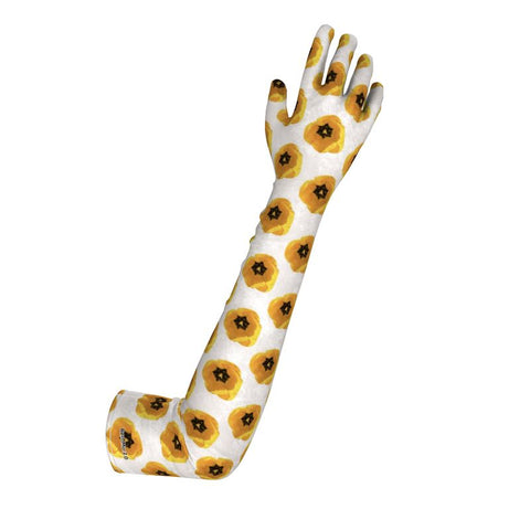 ‘Dua Tulipa' Amarillo Long Gloves