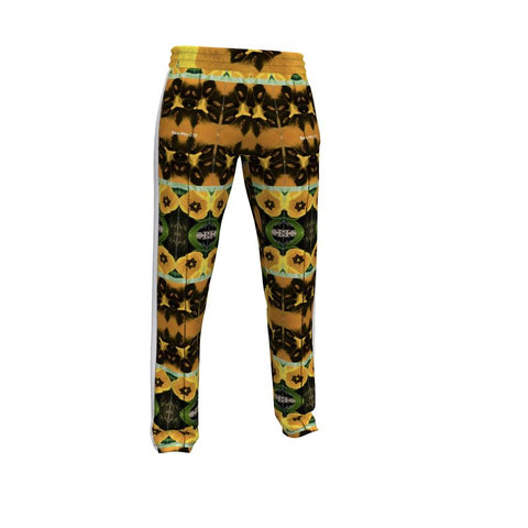 'Dua Tulipa' Nero Amarillo Men's Tracksuit Trousers