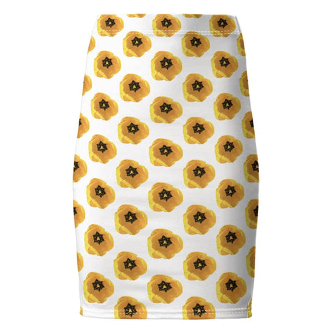 'Una Tulipa' Pencil Skirt