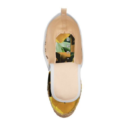 'Dua Tulipa Stamen’ Men's Hi-top Lace Up Espadrilles