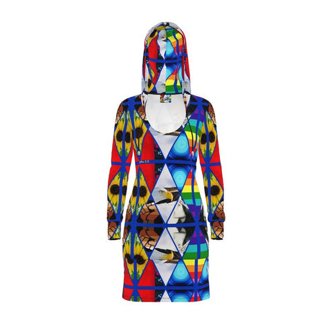 'VOTE USA 2024' Election Collection Hoodie Dress