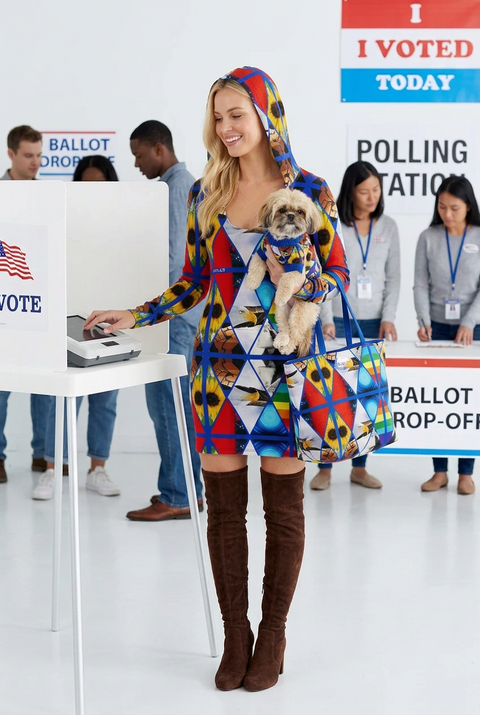 ‘American Dreams’ Hoodie Dress