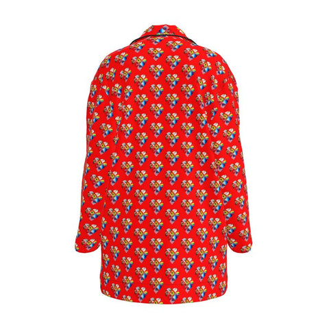 Sunrise 360 ‘American Dreams Red’ Women's Luxury Pajama Shirt-Sample