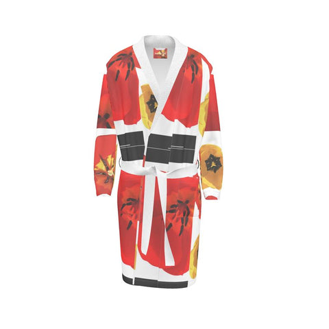 'Dua Tulipa' Unisex Dressing Gown