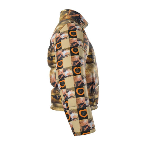 Caringkind 'Two Halves' Camo Puffer Jacker