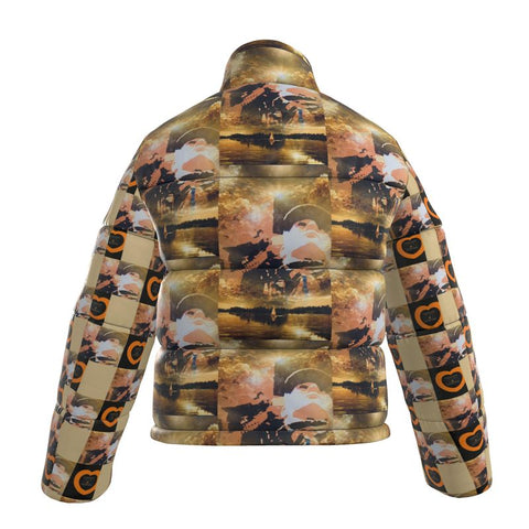 Caringkind 'Two Halves' Camo Puffer Jacker