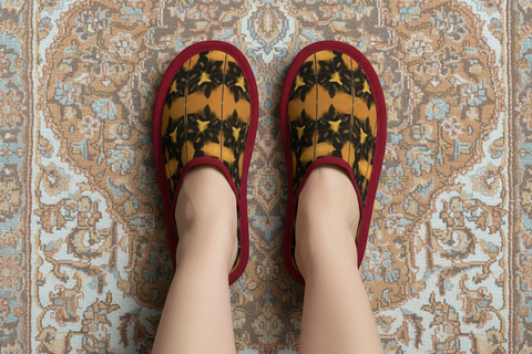 'Una Tulipa Stamen' Slippers