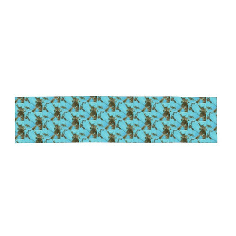 'Turqua' Silk Scarf Wrap or Shawl
