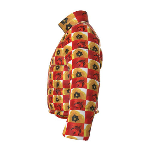 'Dua Tulipa' Men's Puffer Jacket