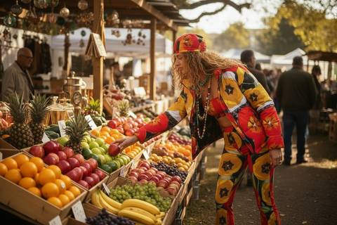 'Dua Tulipa'  Men's Puffer Jacket