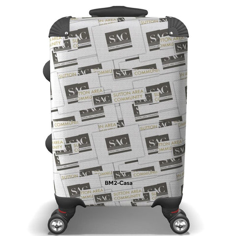 'SAC' Sutton Area Community Suitcase