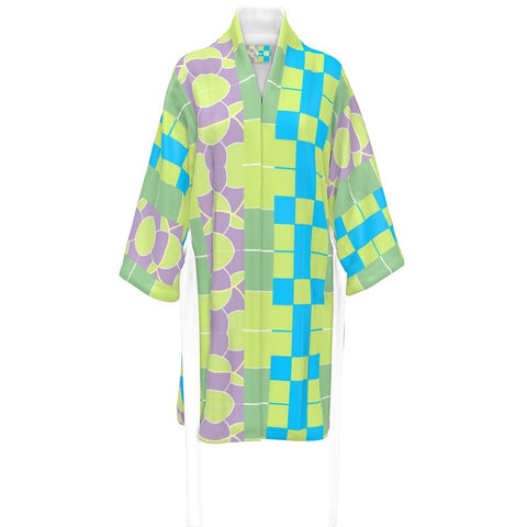 ‘Irish Tee Checkerboard' Kimono