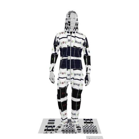 ‘Logo Blocked' Unisex Hazmat Suit