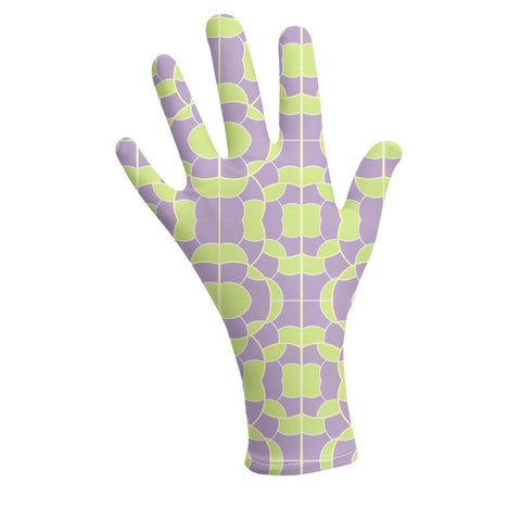 ‘IrishTee Checkerboard' Lycra Gloves