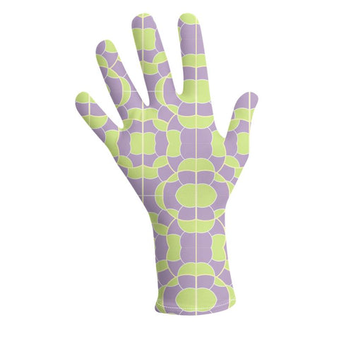 ‘IrishTee Checkerboard' Lycra Gloves