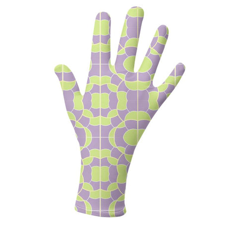‘IrishTee Checkerboard' Lycra Gloves