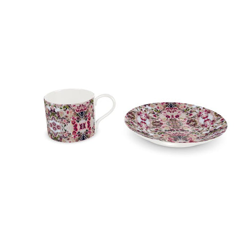 'Rula's Cherry Blossom' Cup & Saucer