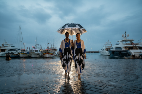 ‘The Ben Litmus Bleu’ Unisex Kaftans