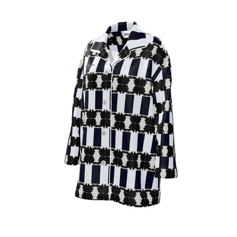 'The Ben' Primaries Women's Luxury Pajama Shirt