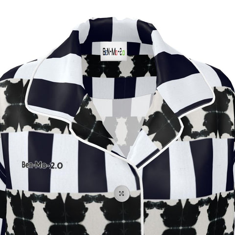 'The Ben' Primaries Women's Luxury Pajama Shirt