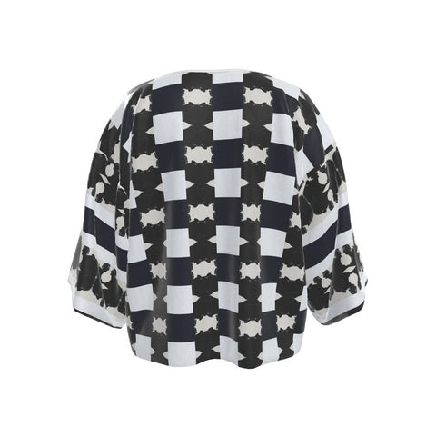 'The Ben Blocked’ Mini Kimono Jacket