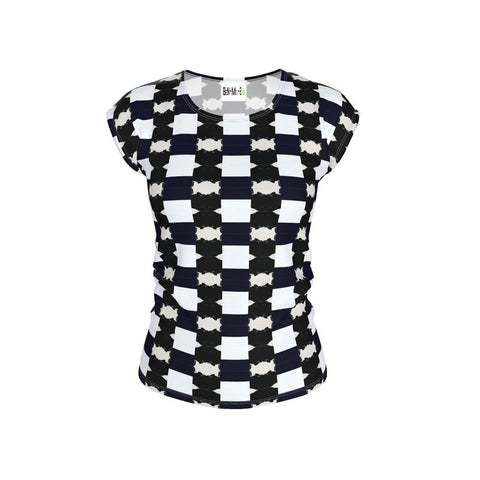 'The Ben' Ink Blot Ladies Loose Fit T-shirt