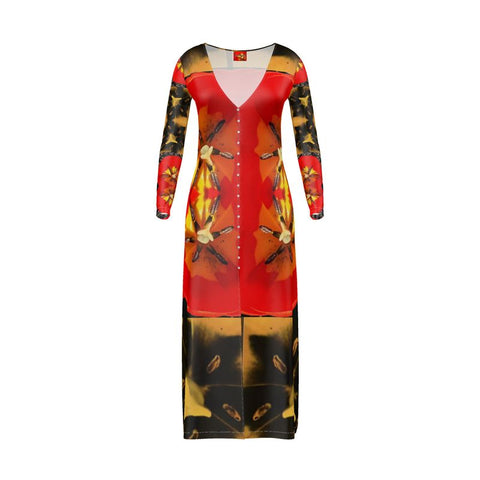 'Dua Tulipa Cassandra’ Maxi Cardigan