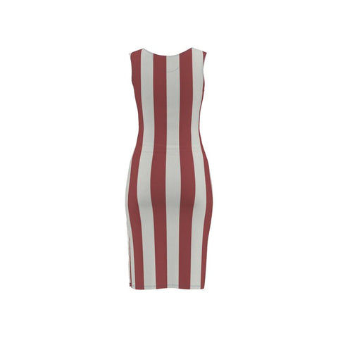 'Primary Stripe' Soccer Mom' Bodycon Dress