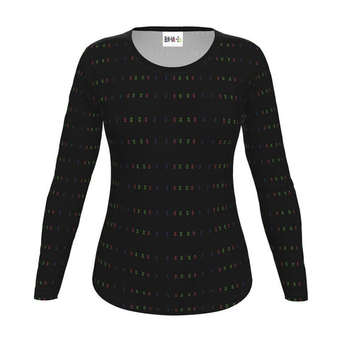 'Blackout’ Women's Long Sleeve T-shirt