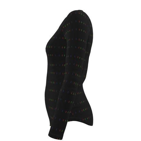 'Blackout’ Women's Long Sleeve T-shirt